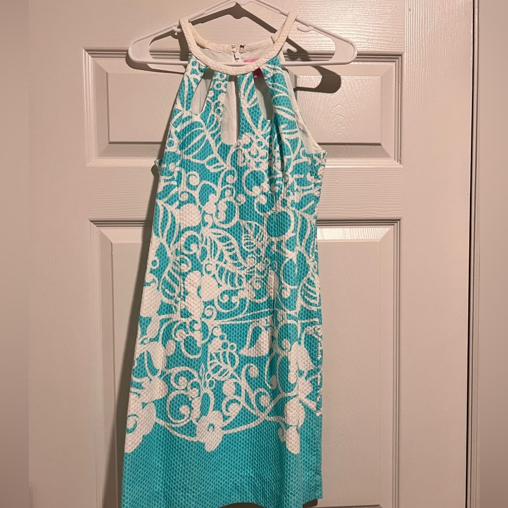 Lily Pulitzer dress with cutout details